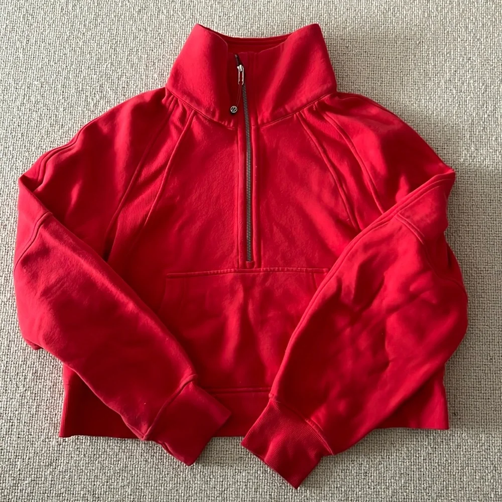 Lululemon scuba cropped half zip - Picture 1 of 5